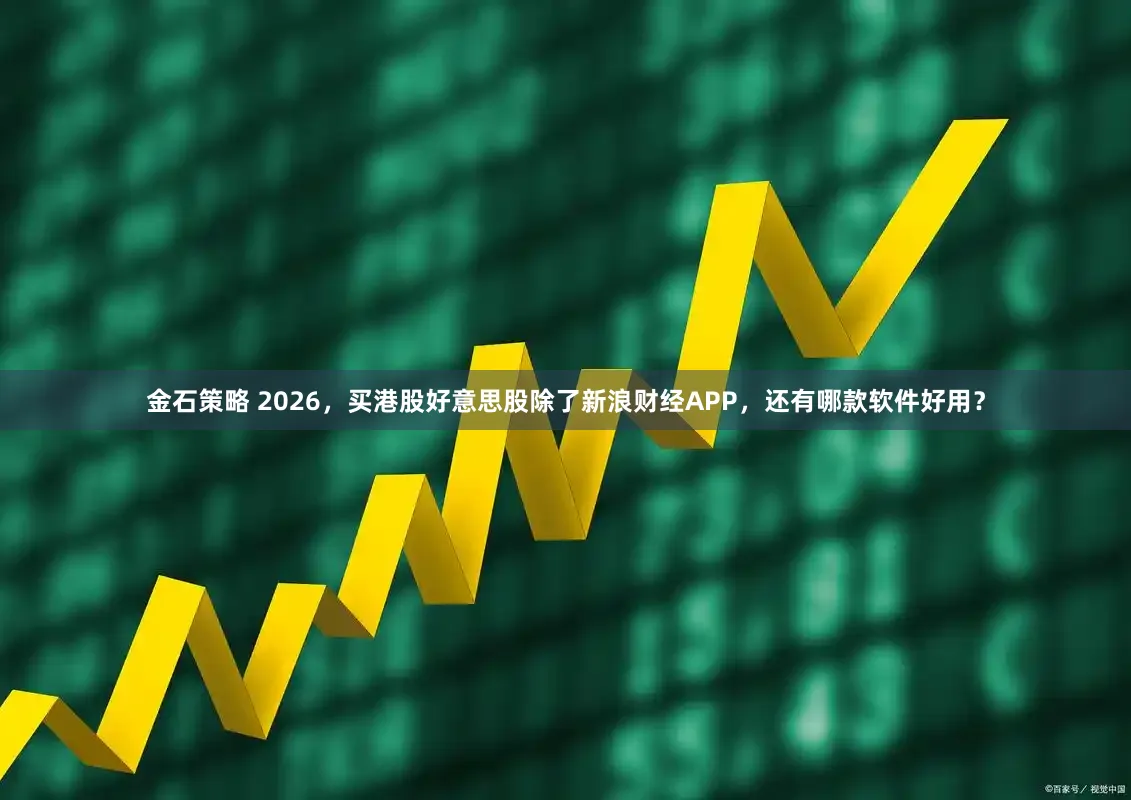 金石策略 2026，买港股好意思股除了新浪财经APP，还有哪款软件好用？