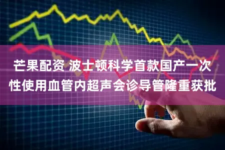 芒果配资 波士顿科学首款国产一次性使用血管内超声会诊导管隆重获批