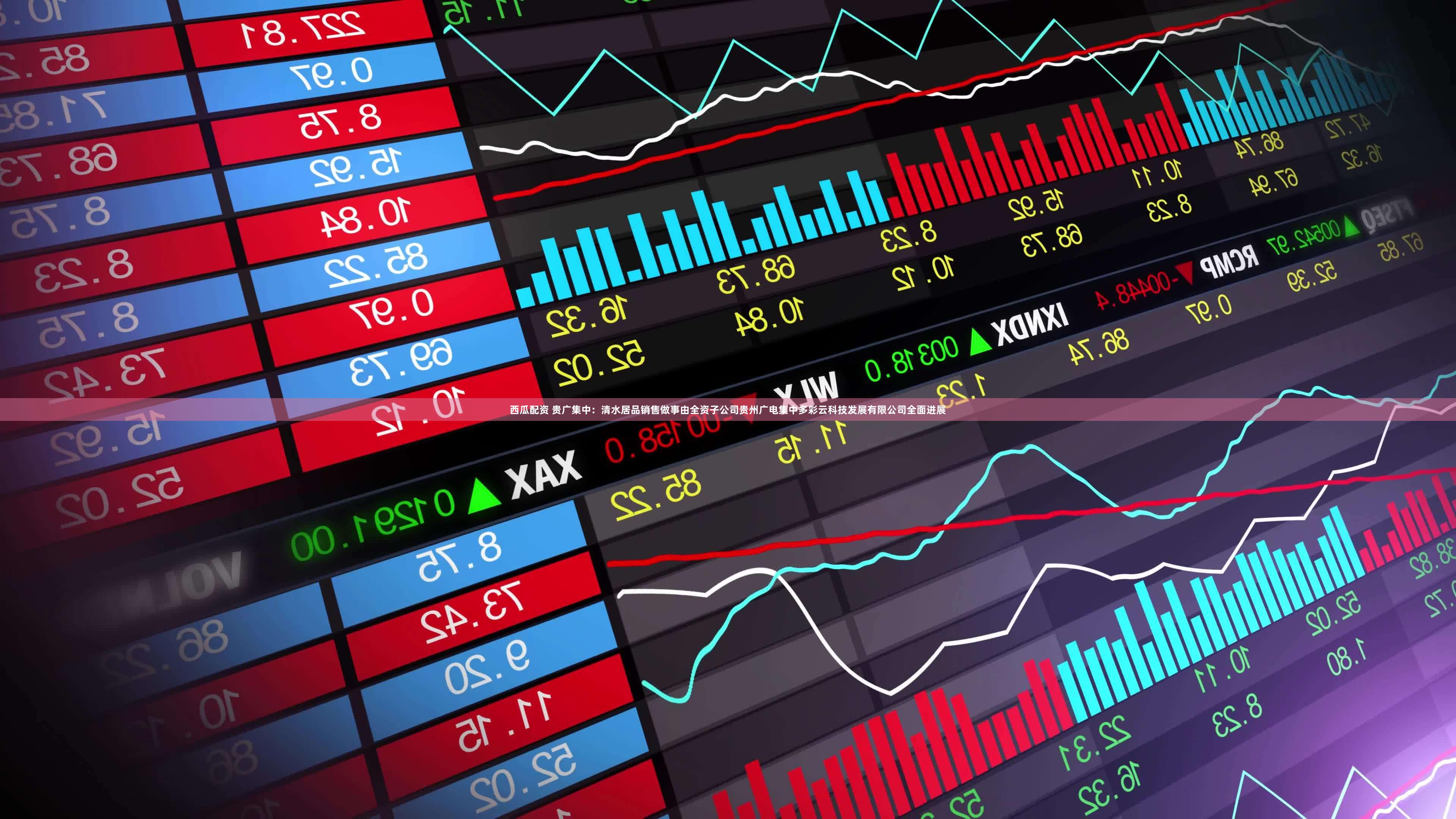 西瓜配资 贵广集中：清水居品销售做事由全资子公司贵州广电集中多彩云科技发展有限公司全面进展