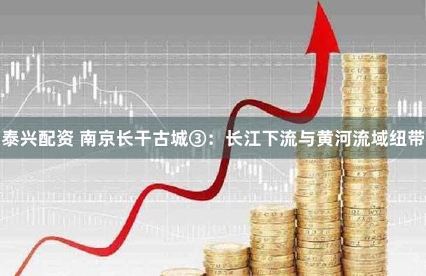 泰兴配资 南京长干古城③：长江下流与黄河流域纽带